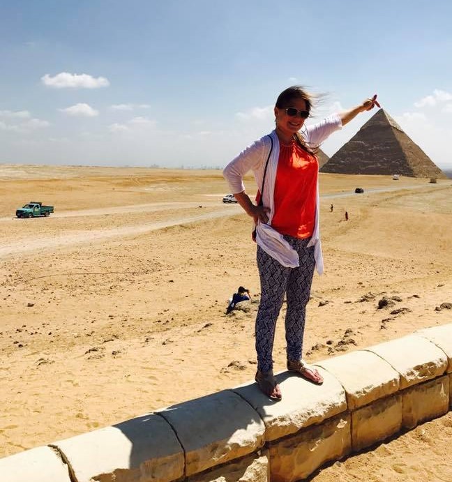 Photo: Nicole Thomas I traveled to Egypt and the landscapes and culture released me from my worries 
